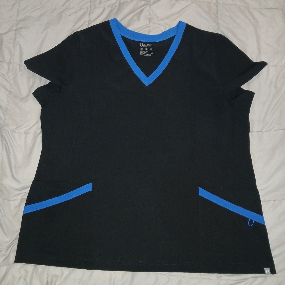 Hanes Scrub Top. Size 2XL